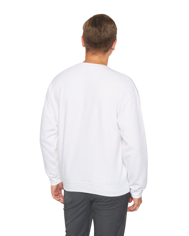 Unisex Heavy Duty Blend™ Croirneck-tröja med Alzomored-logotyp