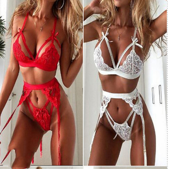 Elegant Lace Babydoll Set