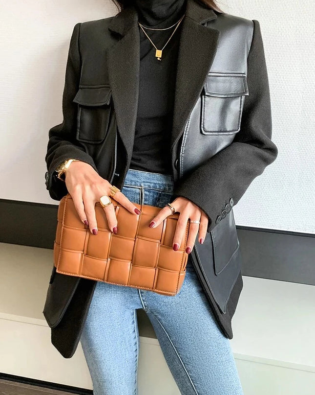 Eleganter Blazer aus PU-Leder für Damen: Ein Muss für Büro und Freizeit