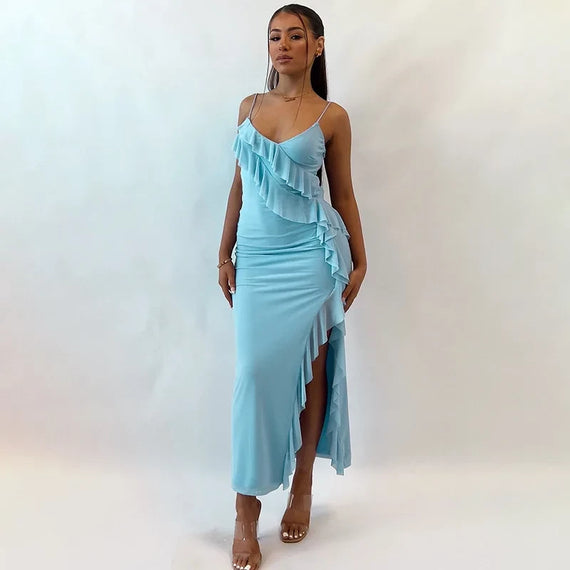 Transform Your Look with our Elegant  High Split Dress - Perfect for Any Occasion!