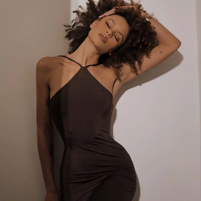Atemberaubendes Neckholder-Kleid – perfekt für jeden Anlass!