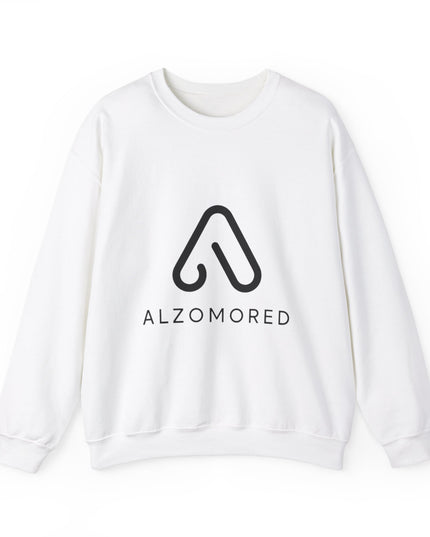 Unisex Heavy Duty Blend™ Croirneck-tröja med Alzomored-logotyp