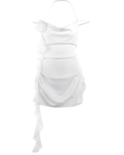 Elegantes Blumenbandkleid