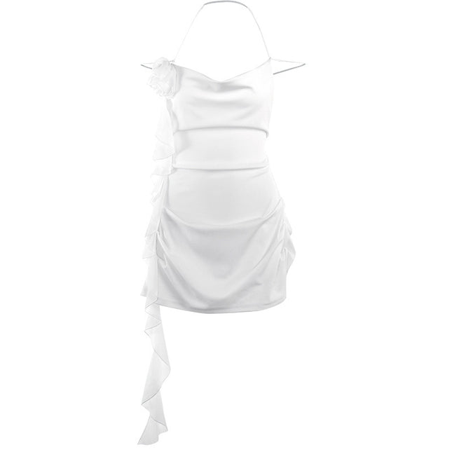Elegantes Blumenbandkleid