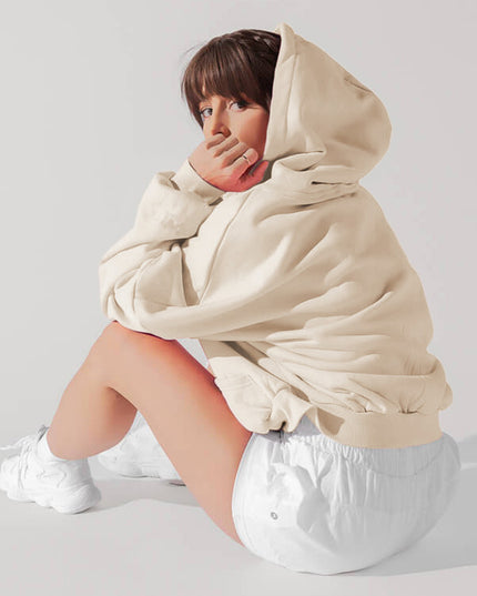 Damen Kapuzenjacke mit Reißverschluss – modisch und bequem