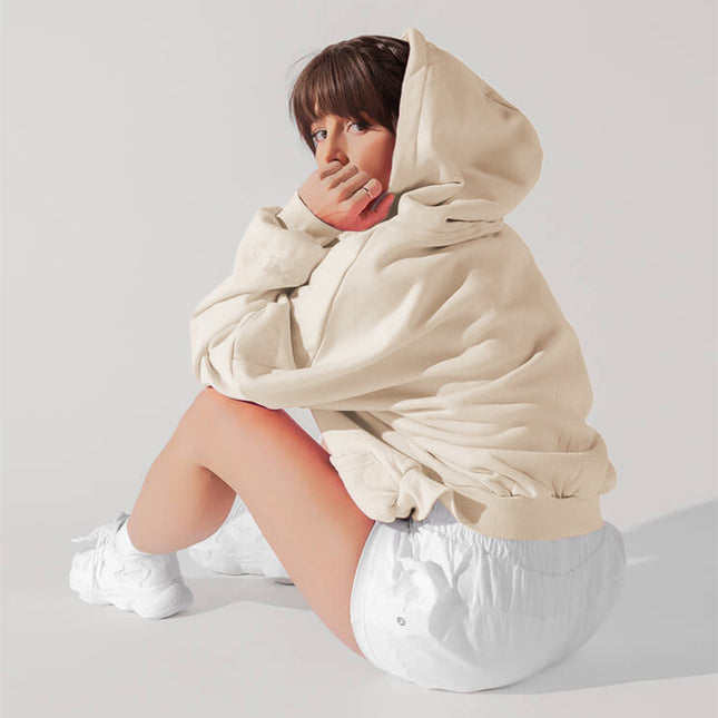 Damen Kapuzenjacke mit Reißverschluss – modisch und bequem