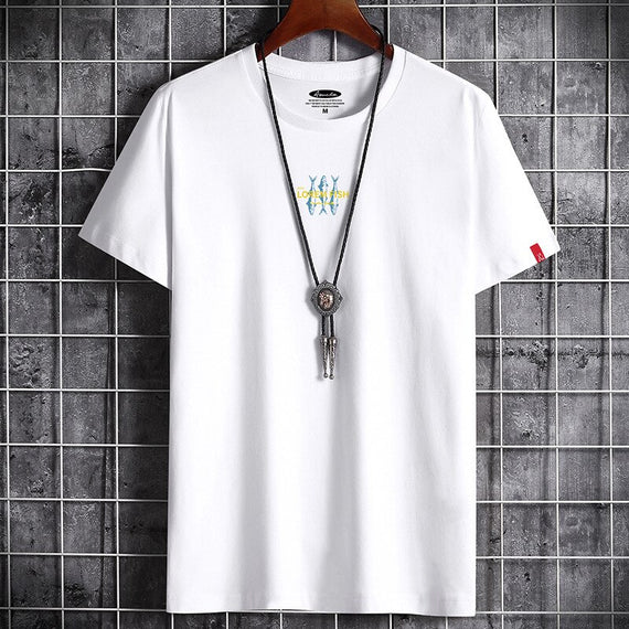 New T Shirt for Men Summer Harajuku Graphic Oversized Goth Punk Manga Vintage Hip Hop Couples Matching Men Clothing Anime