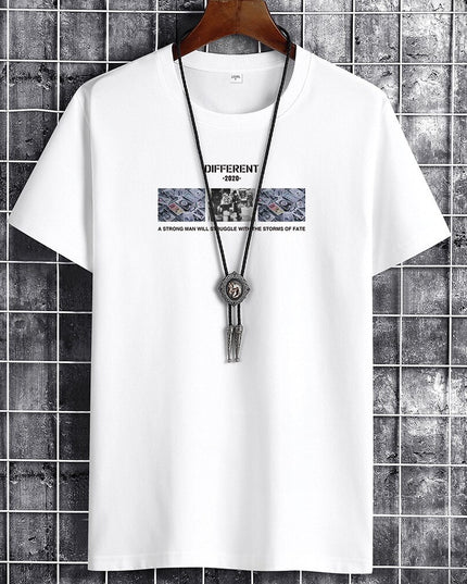 Summer T Shirt for Men Streetwear Anime T-shirt Harajuku Alternative Gothic Clothes Punk Graphic Hip Hop Oversized T Shirt