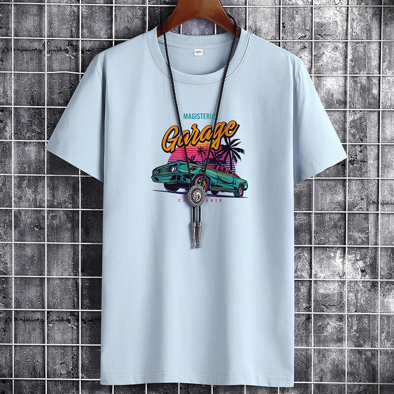 Summer New Fashion Oversized Anime Clothing T-shirt Harajuku Retro T Shirt for Men  Manga Goth Streetwear Hip Hop Vintage