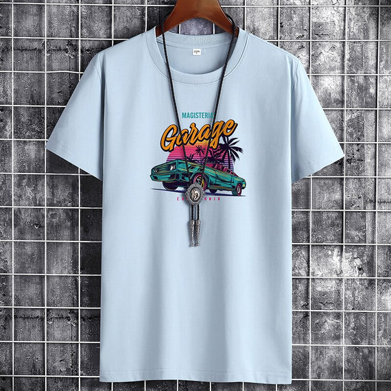 Summer New Fashion Oversized Anime Clothing T-shirt Harajuku Retro T Shirt for Men  Manga Goth Streetwear Hip Hop Vintage