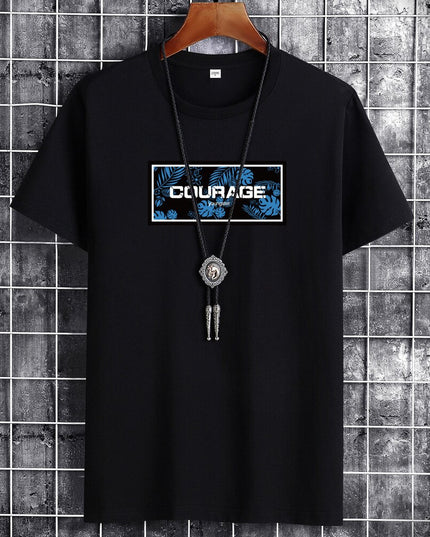 Anime Summer Oversized T-Shirt Cotton Casual  Men T-Shirts Harajuku Manga Clothing Tshirt Street Handsome Men T-Shirt Top