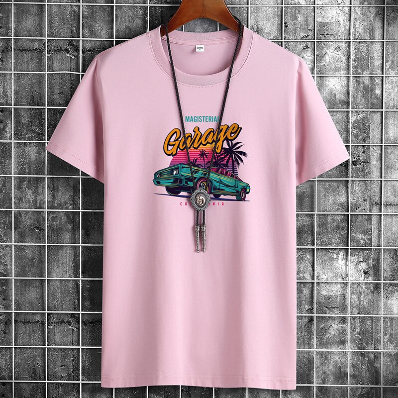 Summer New Fashion Oversized Anime Clothing T-shirt Harajuku Retro T Shirt for Men  Manga Goth Streetwear Hip Hop Vintage