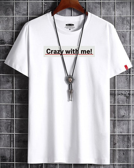 Newest T Shirt for Men Clothing Fitness White O Neck Man T-shirt For Male Oversized Anime S-6XL New Men T-shirts Goth Punk