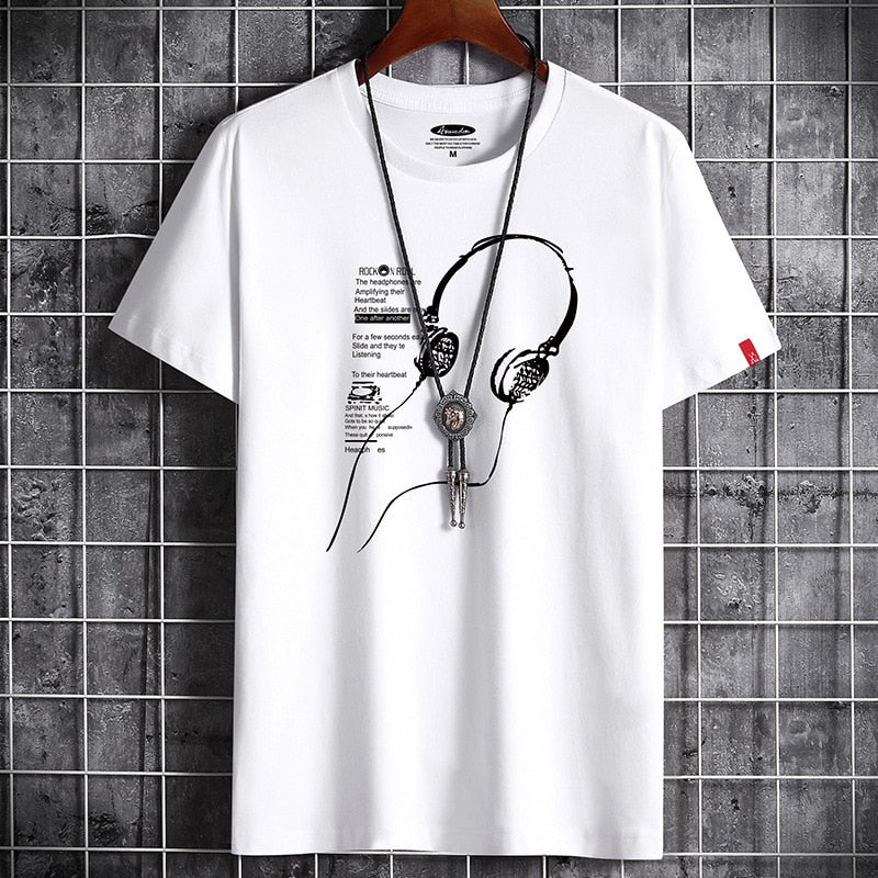 T Shirt for Men Fashion Summer Clothing Anime Goth Oversized Graphic Vintage New T-shirt Tshirt Harajuku Manga Anime S-6XL
