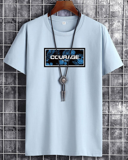 Anime Summer Oversized T-Shirt Cotton Casual  Men T-Shirts Harajuku Manga Clothing Tshirt Street Handsome Men T-Shirt Top