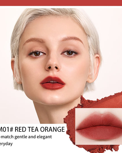 INTO YOU Lip Gloss Women Makeup Matte Velvet Lipstick Waterproof Long Lasting Red Lip Tint Lip Glaze Cosmetics 27 Colors