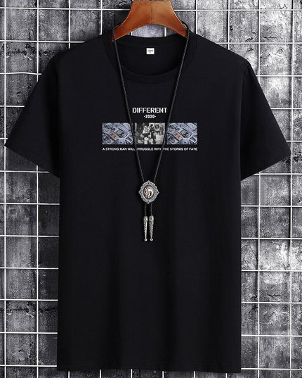 Summer T Shirt for Men Streetwear Anime T-shirt Harajuku Alternative Gothic Clothes Punk Graphic Hip Hop Oversized T Shirt