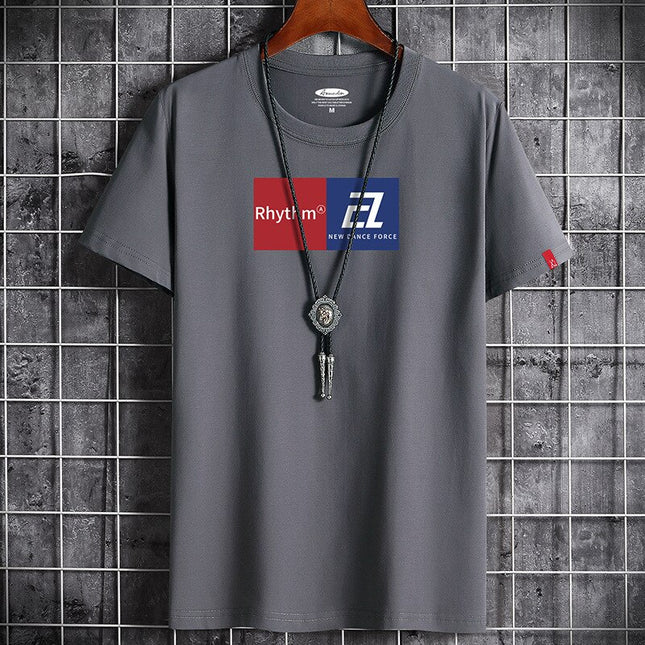 Fitness White O Neck Man T-shirt For Male Oversized S-6XL Newest T Shirt for Men Clothing New Men T-shirts Anime Goth Punk
