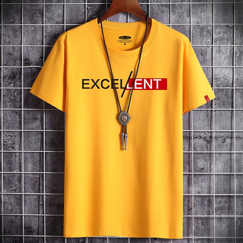 T Shirt for Men Clothing  Newest Fitness White Anime O Neck Man T-shirt For Male Oversized S-6XL New Men T-shirts Goth Punk