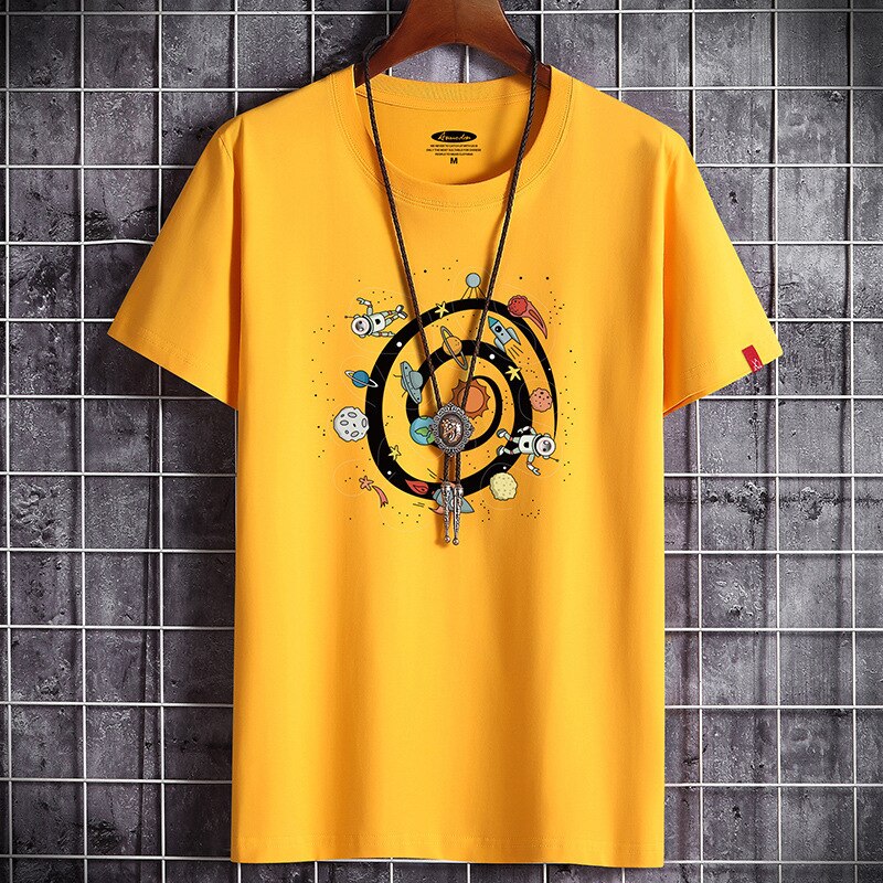 T Shirt for Men Clothing Gym Clothing Manga Summer Oversized Running Tshirts Men Harajuku Streetwear Tee Shirt Goth Hip Hop