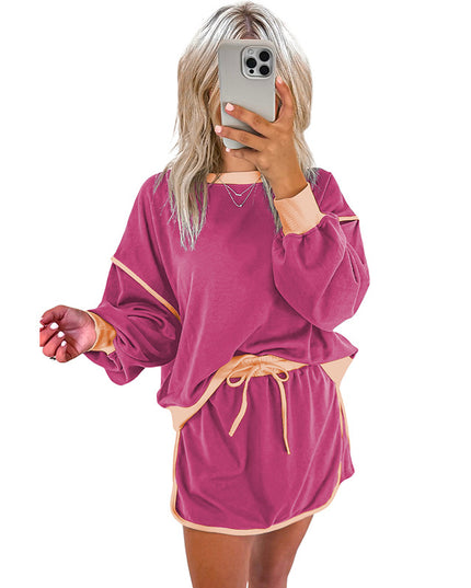 All-match Multicolor Loose Slim Fit Casual Suit Women