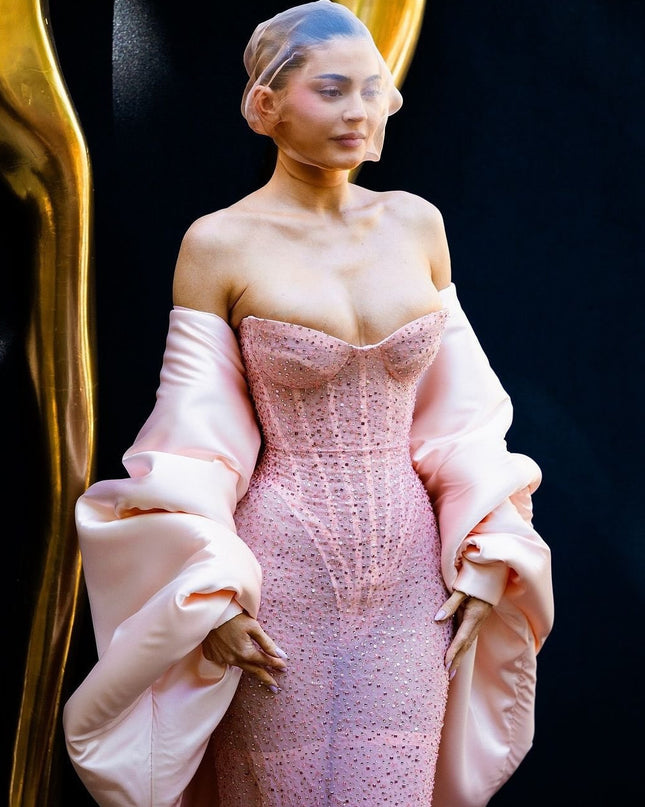 Europäisches und amerikanisches sexy Pailletten-Fischgräten-Tube-Top-Kleid mit schlanker Passform