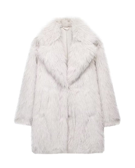 Artificial Fur Warm Coat Thick Coat Women