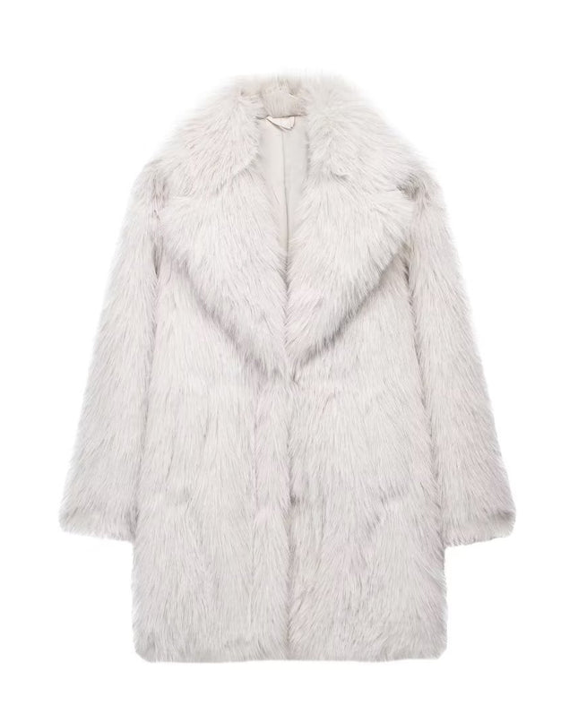 Artificial Fur Warm Coat Thick Coat Women