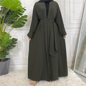 army green no scarf
