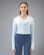 L / White Blue