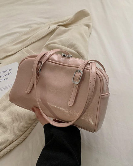 Fashion Silver Color Women Underarm Bag Simple Ladies Large Shoulder