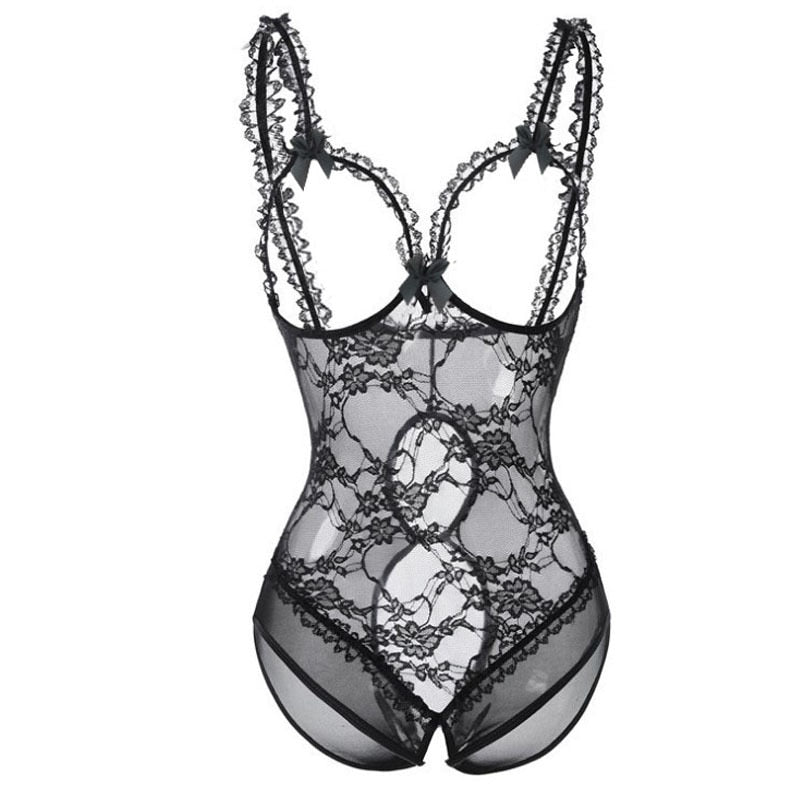 Ladies Erotic Lingerie Open Chest Crotchless Sex Lingerie Erotic Babydoll Dress Sexy Lingerie Costume Nuisette Sexy Clothes