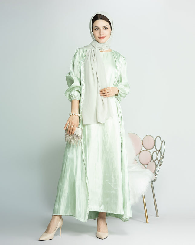 Djellaba Suits Abaya Dubai Two pieces Muslim Sets Dress Abaya Dubai Turkey Muslim Islam Abayas With Belt