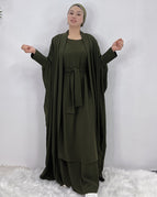 green sets no scarf