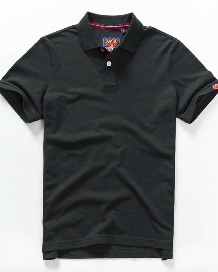 T-Shirt Sommer Herren Poloshirts für Männer Kleidung Baumwollhemden Tops Kurzarm Schlichtes T-Shirt für Männer M-3XL Causa Punk