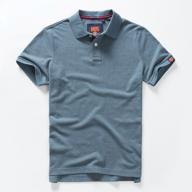 T-Shirt Sommer Herren Poloshirts für Männer Kleidung Baumwollhemden Tops Kurzarm Schlichtes T-Shirt für Männer M-3XL Causa Punk