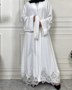 White no scarf