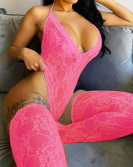 Exotisches Kostüm Damen Unterwäsche Anzüge Erotische Dessous Mesh Spitze Transparenter BH Sexy Babydoll Sexi Erotisches Dessous Set