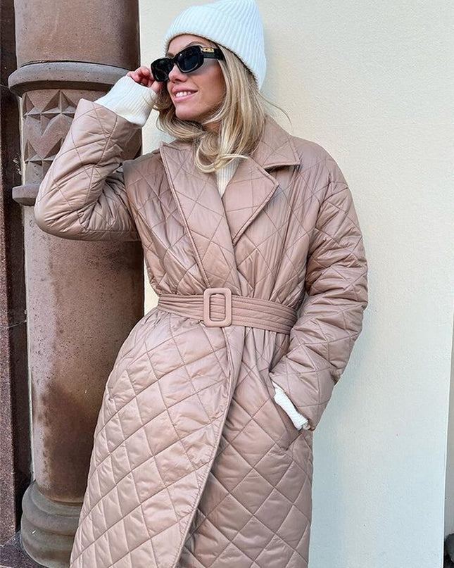 Vadderade premium-parkas för kvinnor – Håll dig varm och stilsäker i vinter!