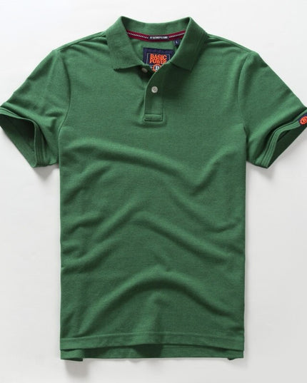 T-Shirt Sommer Herren Poloshirts für Männer Kleidung Baumwollhemden Tops Kurzarm Schlichtes T-Shirt für Männer M-3XL Causa Punk