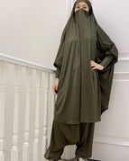 One Size / army green suits
