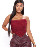 L / burgundy
