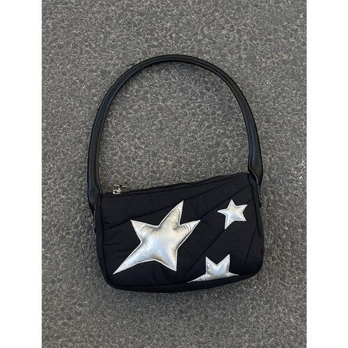 Fashion Stars Handbags for Women Y2k Cool Girls Underarm Bag