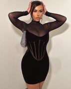S / black