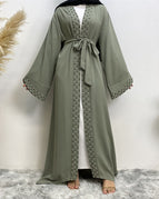 green no scarf