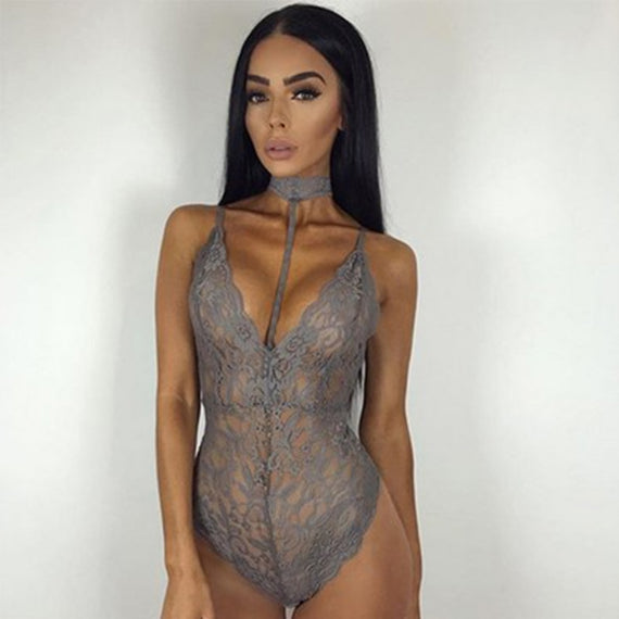 Porn Body Stocking Erotic Bodysuit Babydoll Plus Size Lace Backless Teddy Sexy Lingerie Women Mesh Fishnet Sex Dress Mujer