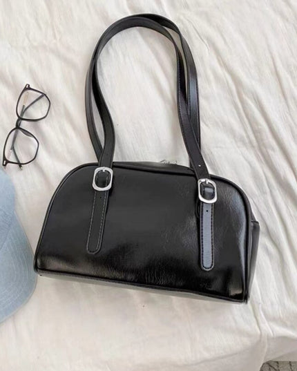 Fashion Silver Color Women Underarm Bag Simple Ladies Large Shoulder