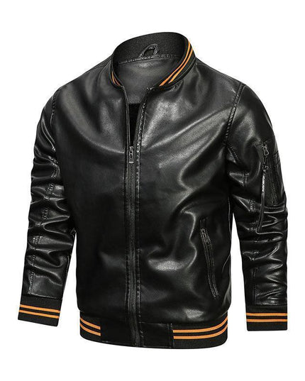Jackets for Men Clothing  PU Lether Jacket Coat Tracksuits Bomber Coats Chaquetas Jaquetas Baseball Chaquetas Windbreakers