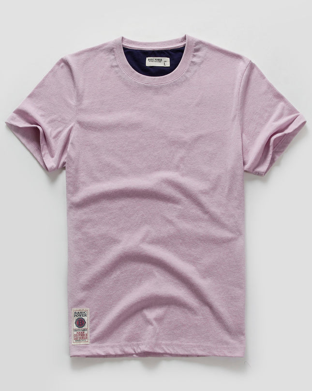 Herren T-Shirt für Männer Baumwolle Einfarbig T-Shirt Herren Casual Goth Punk Rundhals Basic T-Shirt Herren Hochwertige Klassische Oberteile