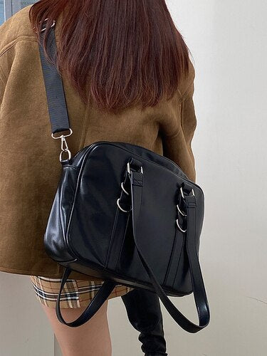 Pu Leather Women Large Messenger Bag Fashion Ladies Business Shoulder